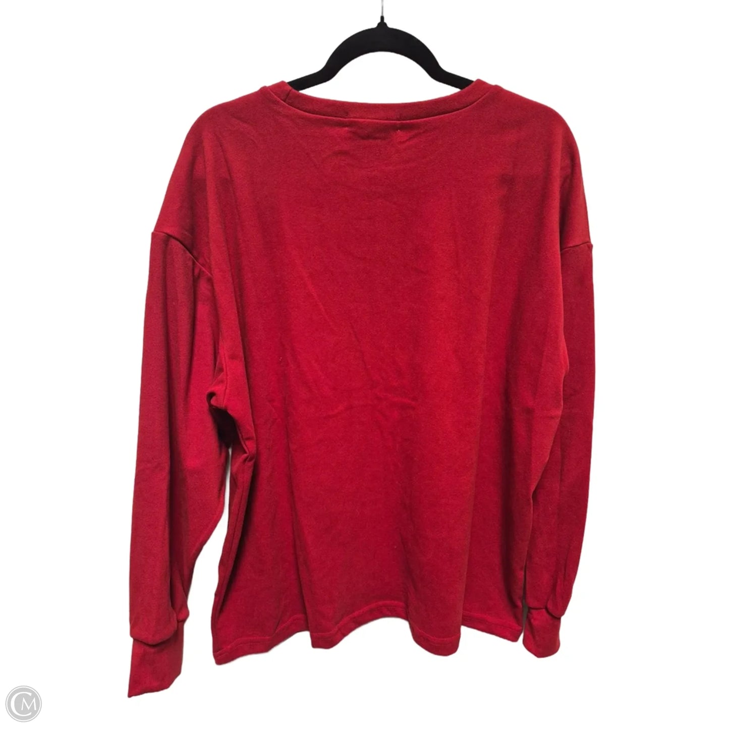 Sweatshirt Crewneck By Southern Grace In Red, Size: L