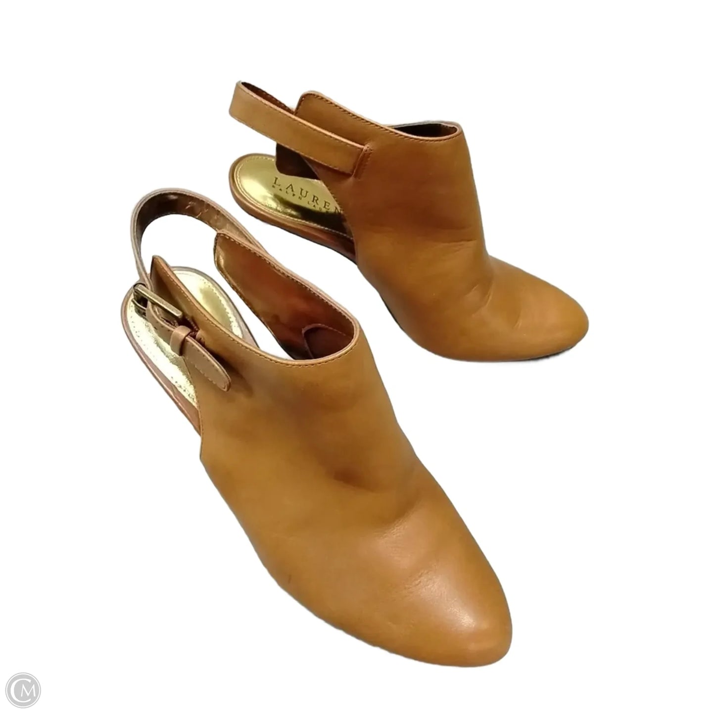 Shoes Heels Stiletto By Lauren By Ralph Lauren In Brown, Size: 10