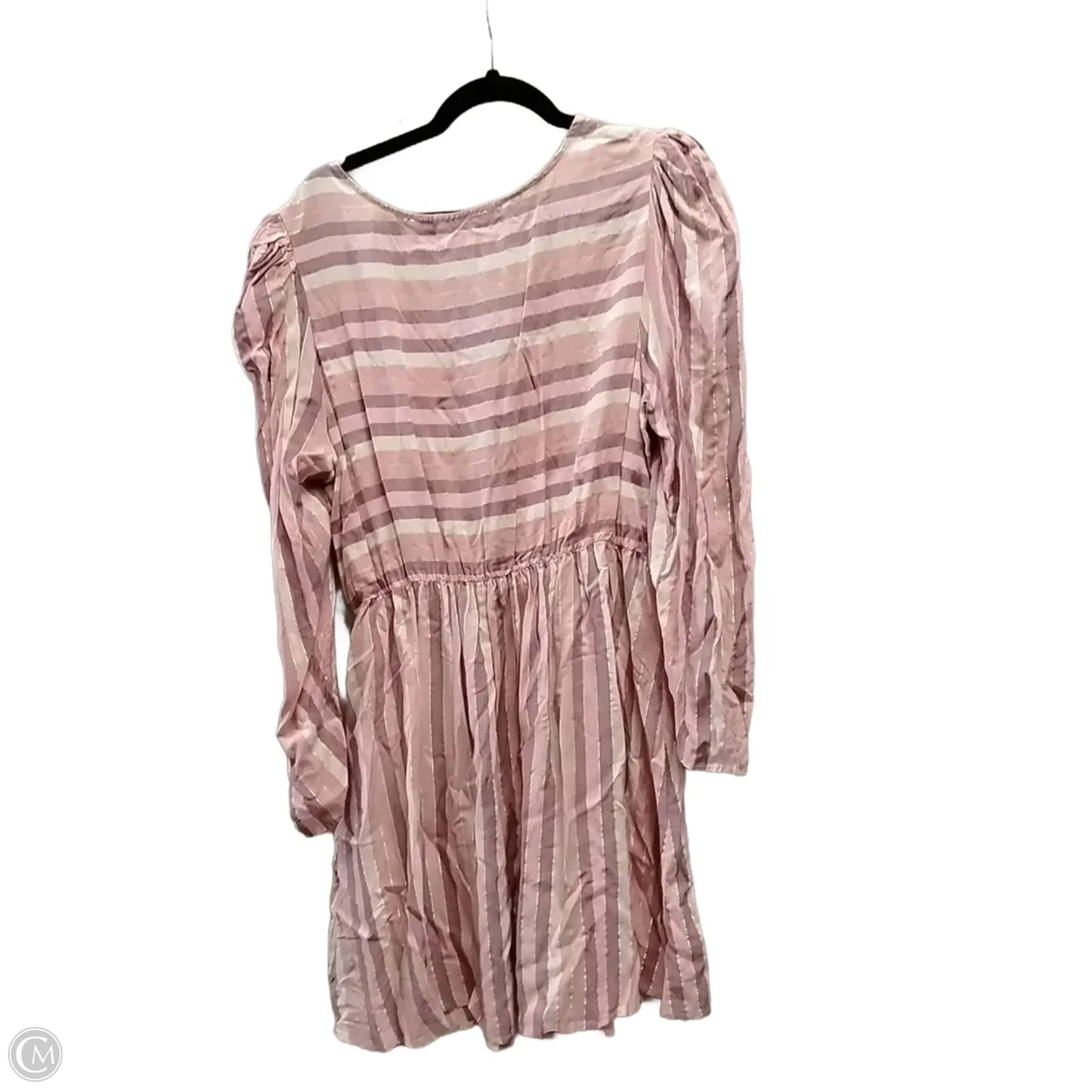 Dress Casual Short By Self Contrast In Pink & Purple, Size: L