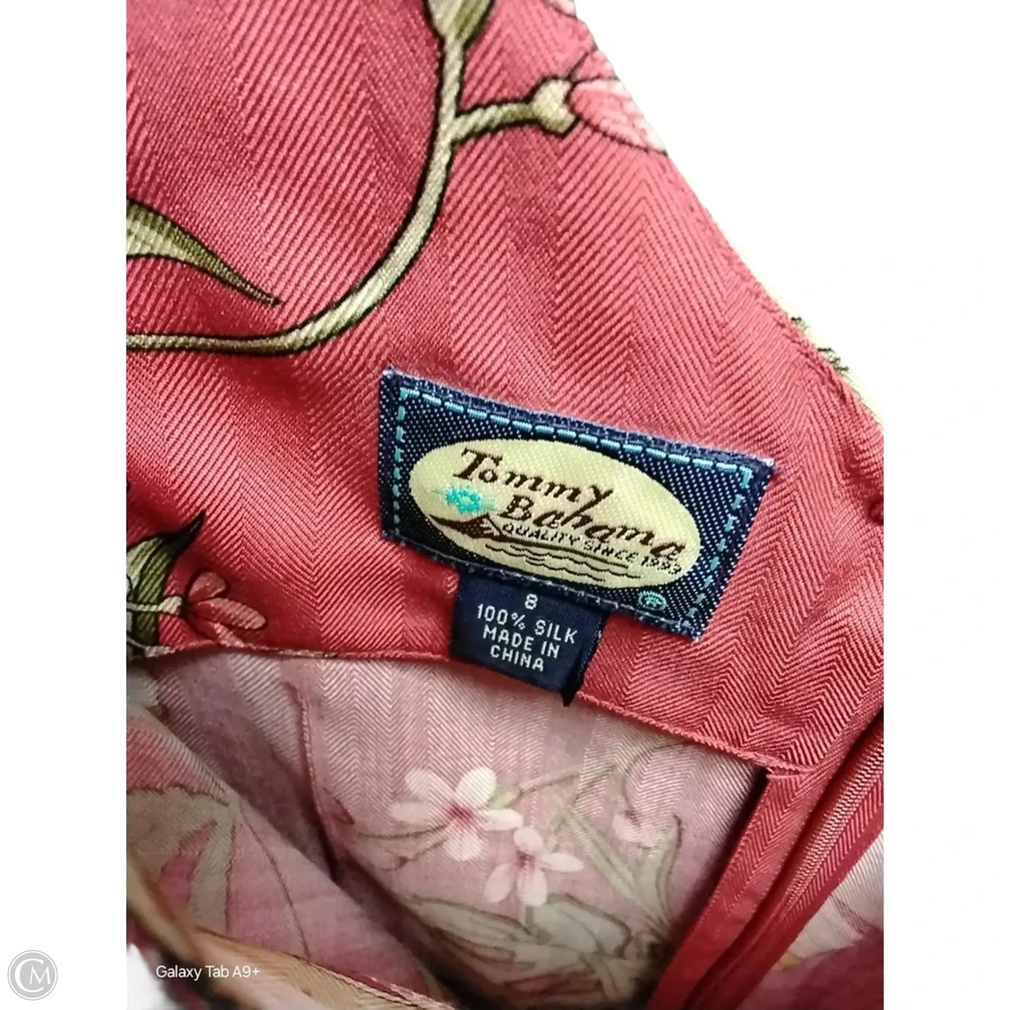 Dress Casual Maxi By Tommy Bahama In Floral Print, Size: 8