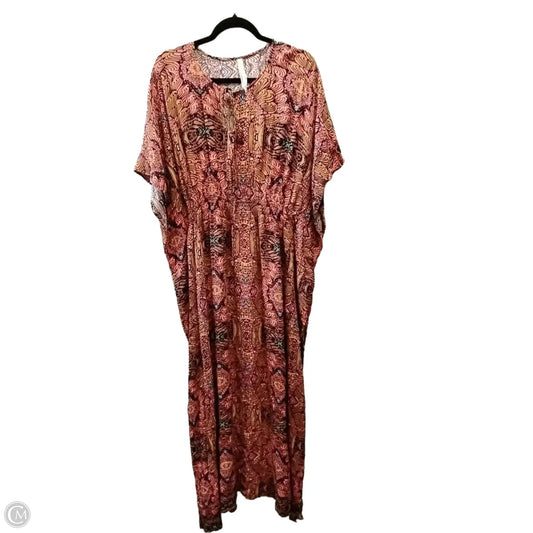 Dress Casual Maxi By Melissa Mccarthy In Multi-colored, Size: L