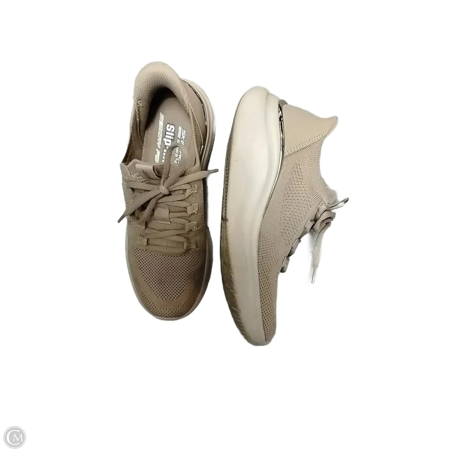 Shoes Athletic By Skechers In Beige, Size: 8