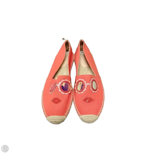 Shoes Designer By Kate Spade In Orange, Size: 7.5