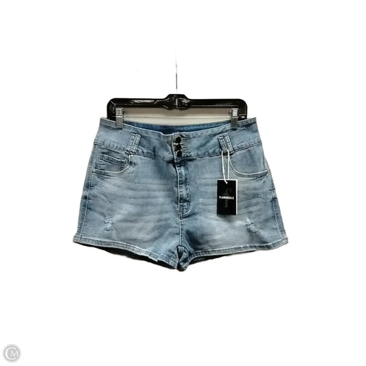 Shorts By Clothes Mentor In Blue Denim, Size: 2x