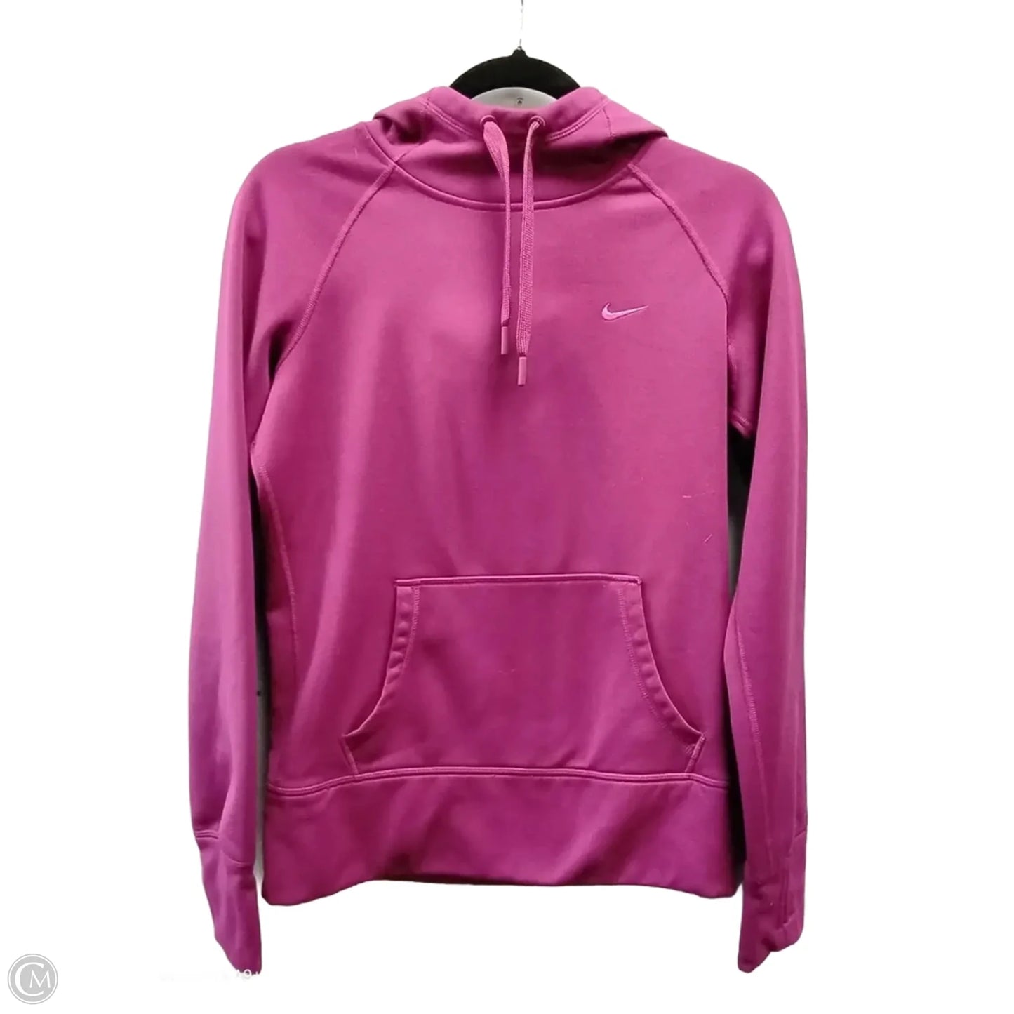 Sweatshirt Hoodie By Nike In Purple, Size: S