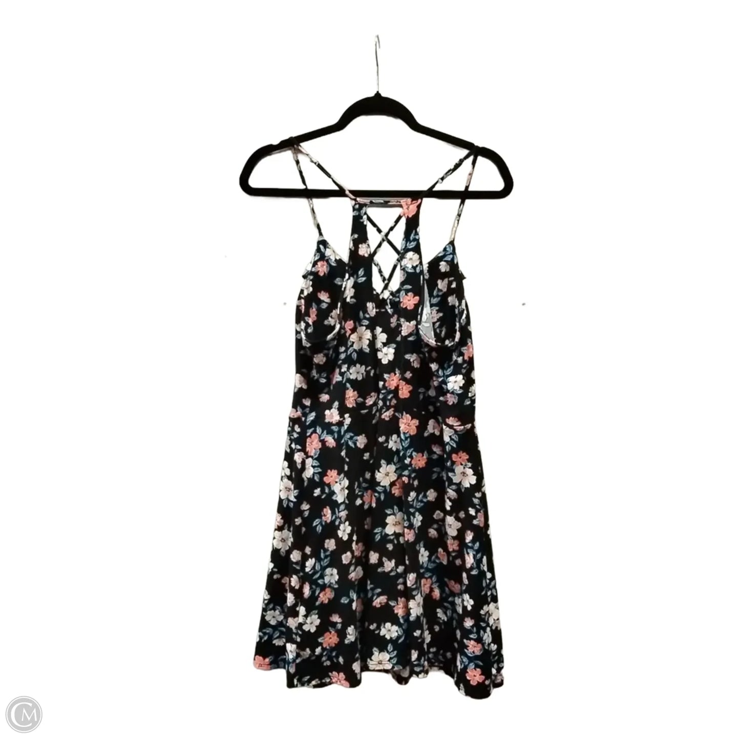 Dress Casual Short By No Boundaries In Floral Print, Size: L