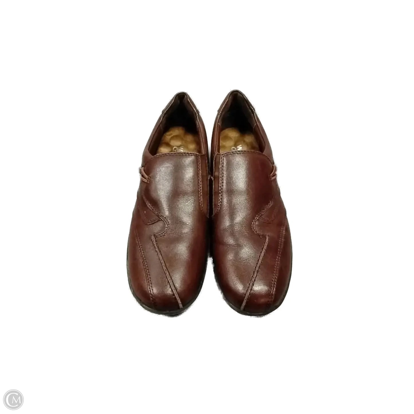 Shoes Flats By Clothes Mentor In Brown, Size: 7.5
