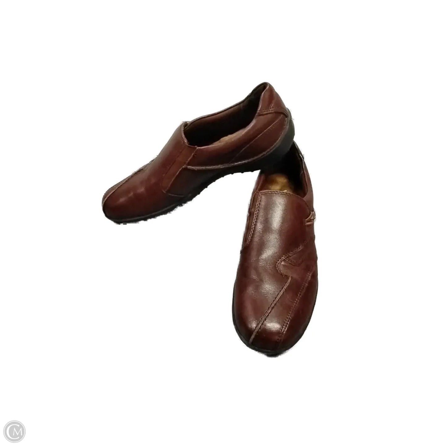 Shoes Flats By Clothes Mentor In Brown, Size: 7.5