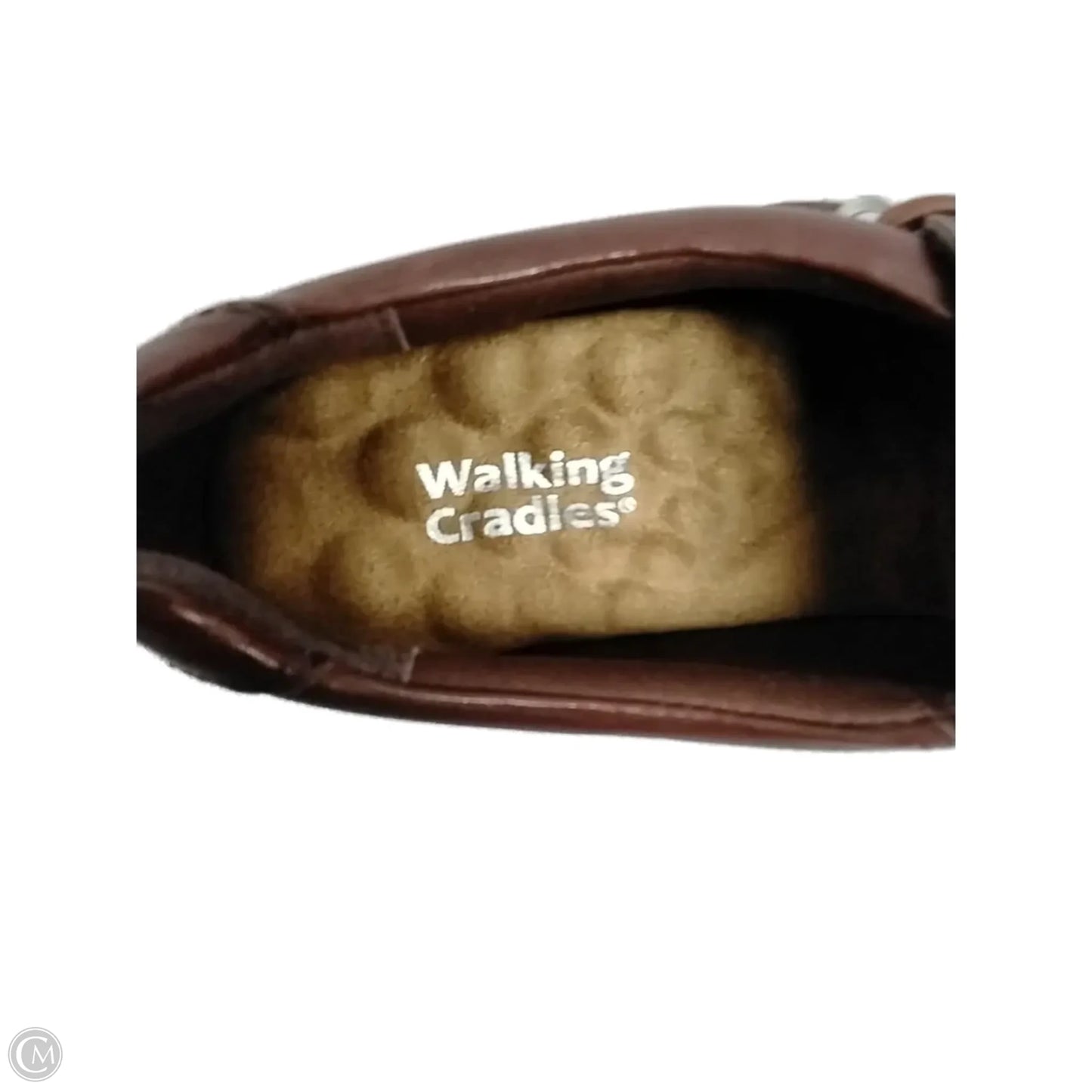 Shoes Flats By Clothes Mentor In Brown, Size: 7.5
