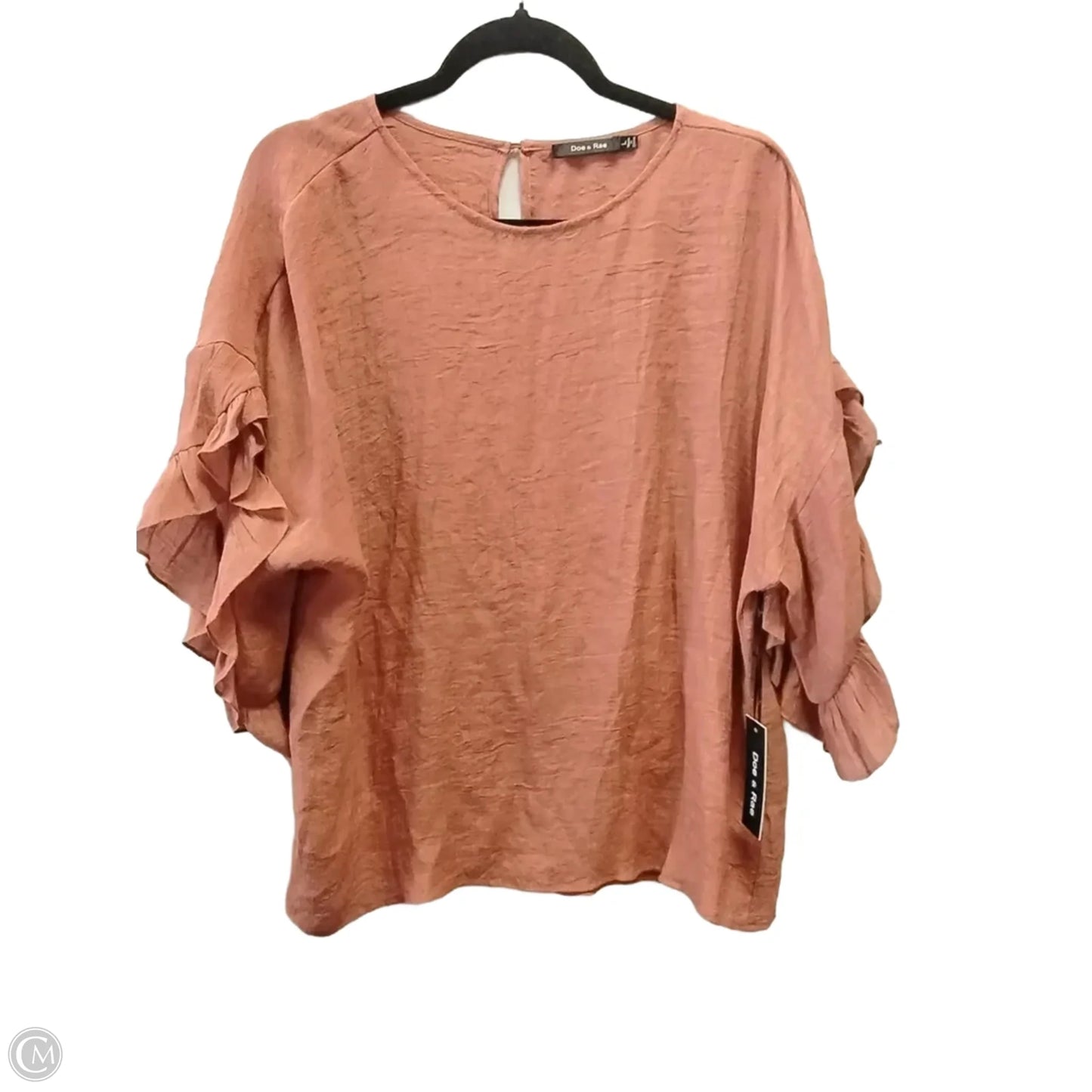 Top Sleeveless By Clothes Mentor In Orange, Size: 2x