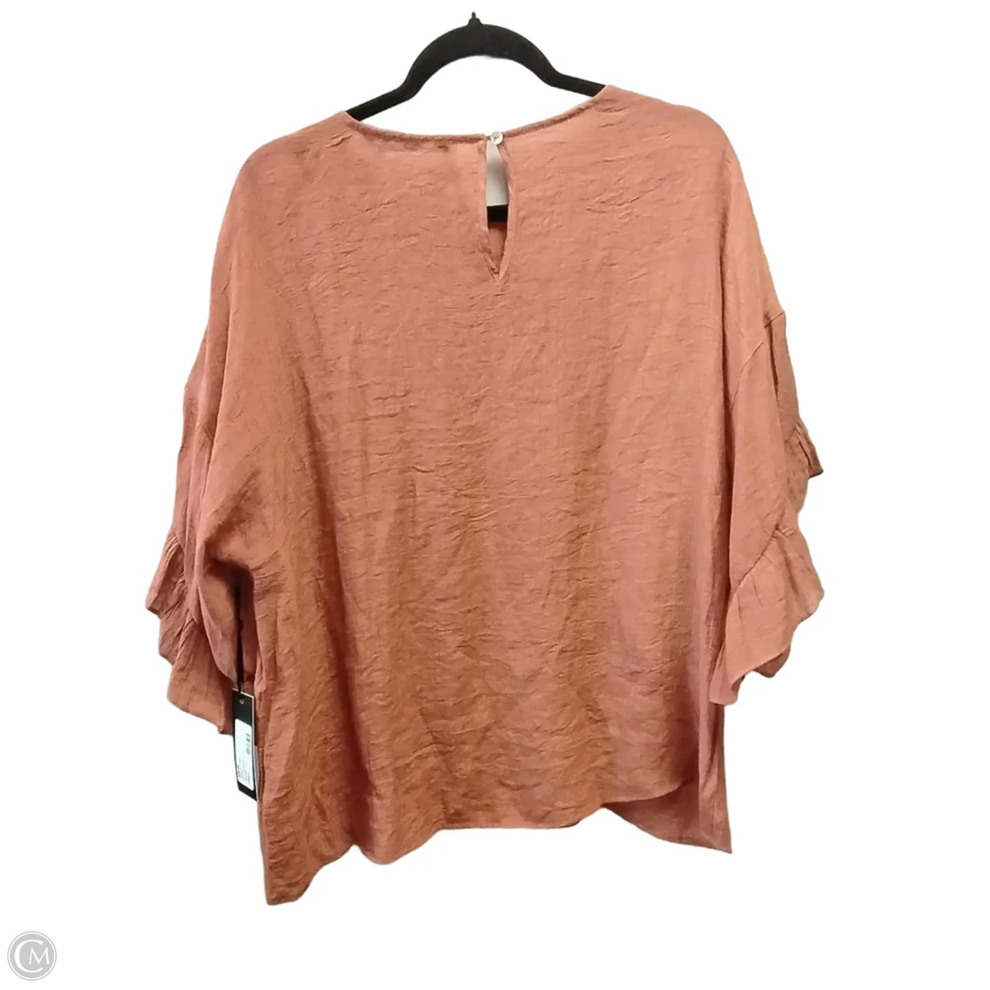 Top Sleeveless By Clothes Mentor In Orange, Size: 2x