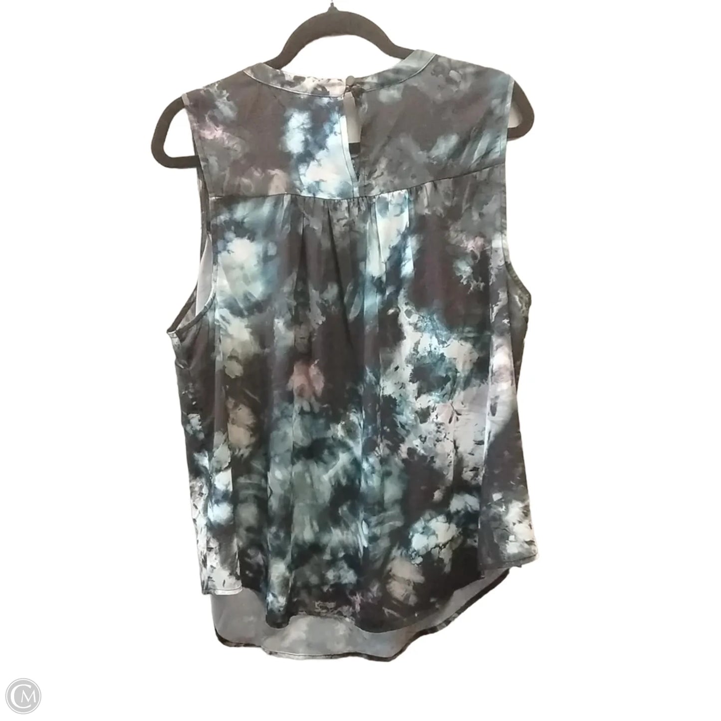 Top Sleeveless By Torrid In Tie Dye Print, Size: 1x