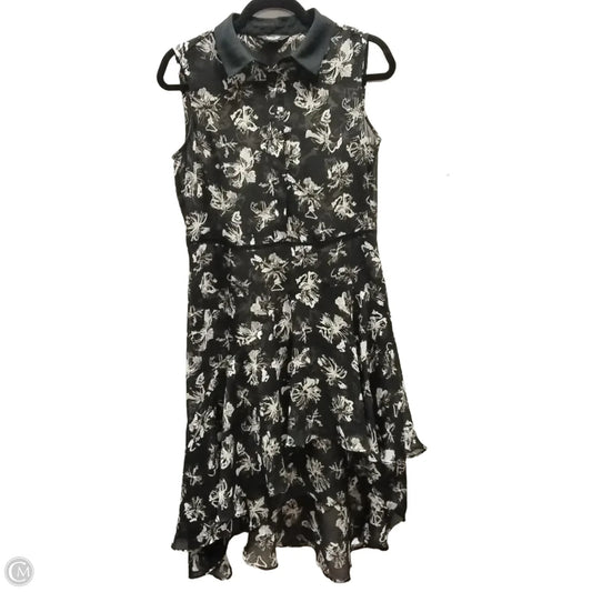 Dress Casual Midi By Simply Vera In Black, Size: M