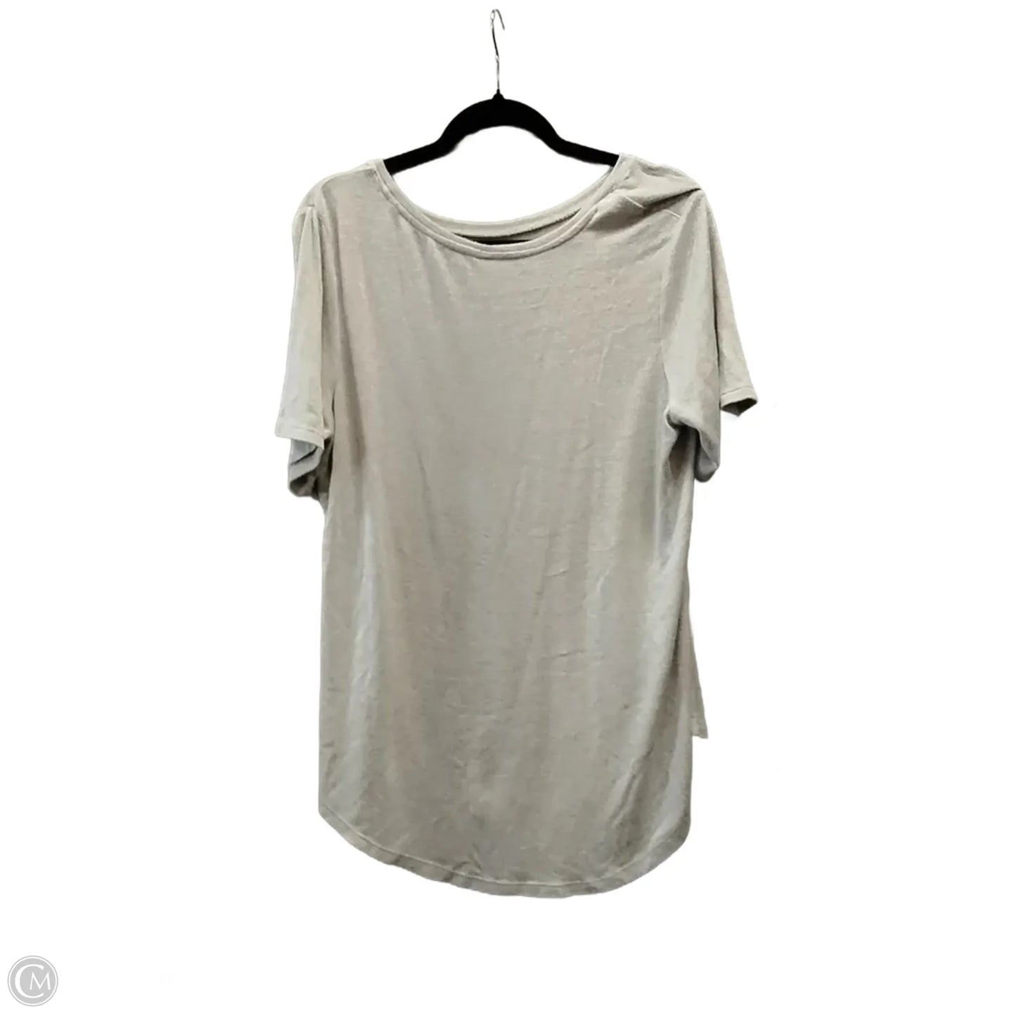 Top Short Sleeve By Old Navy In Grey, Size: L