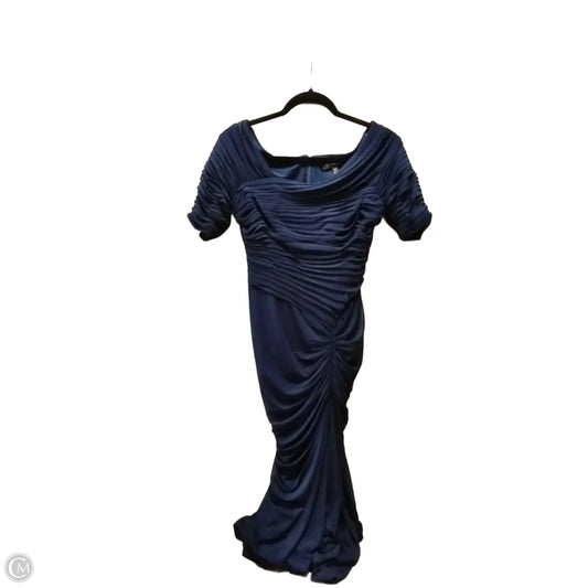 Dress Party Long By Clothes Mentor In Blue, Size: Xs