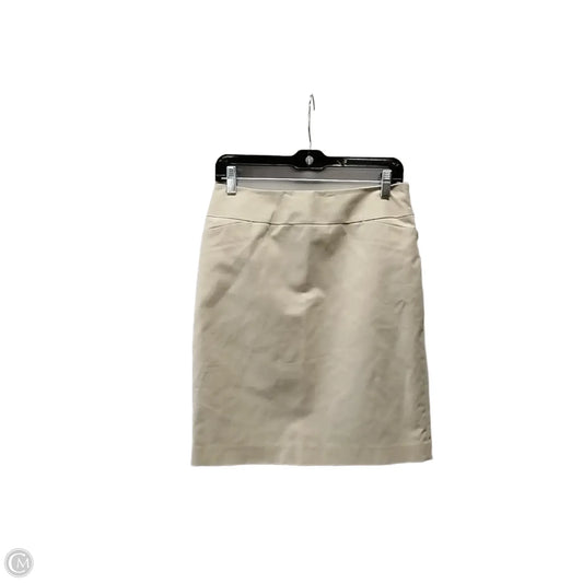 Skirt Midi By Halogen In Tan, Size: 6