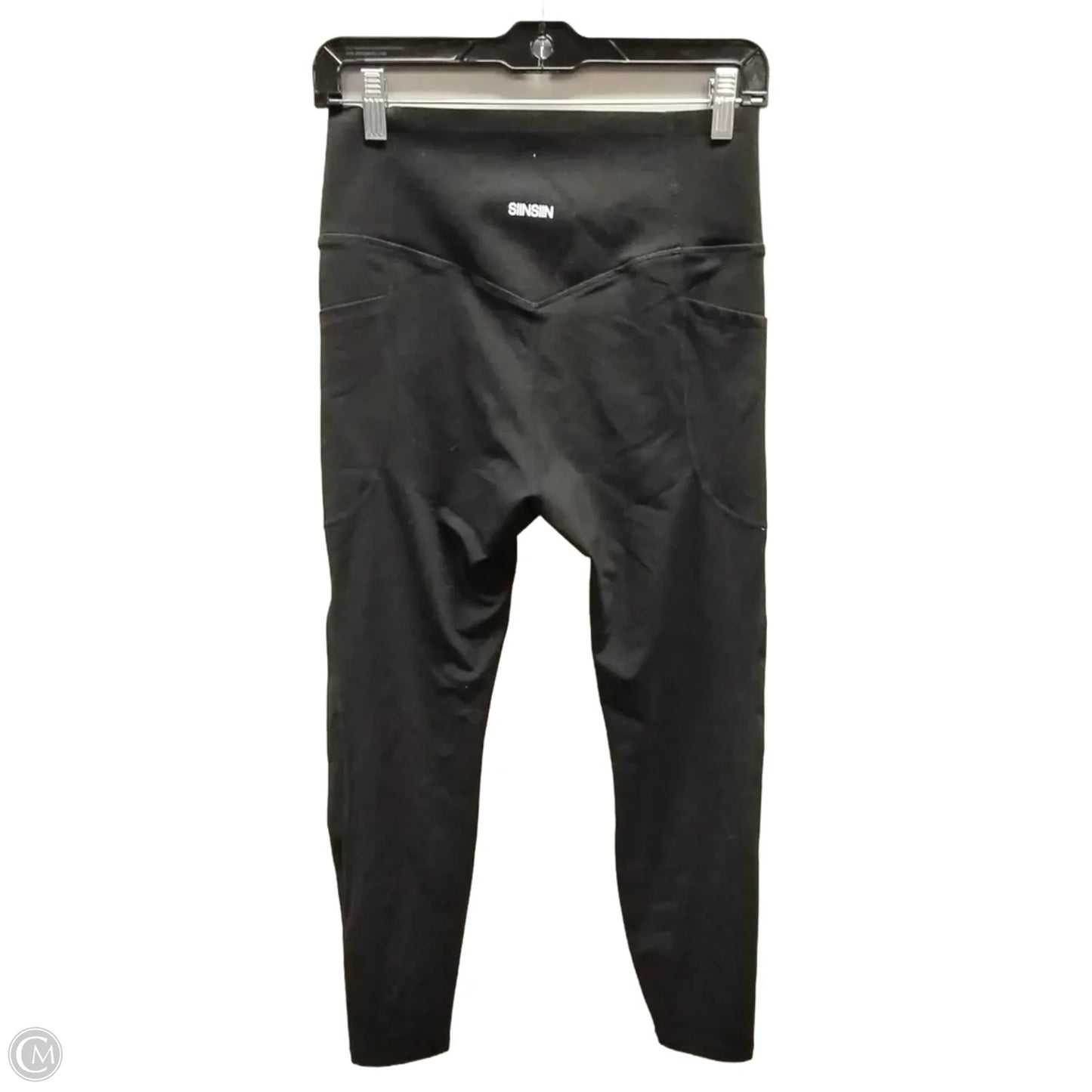 Athletic Leggings By Clothes Mentor In Black, Size: L