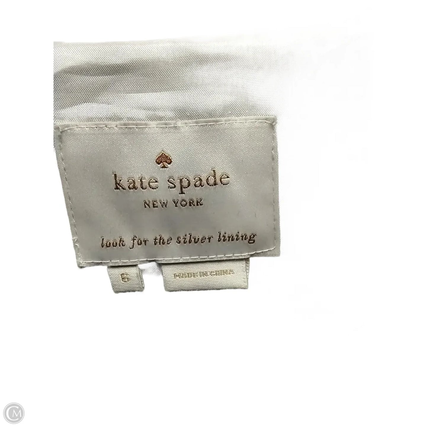 Dress Designer By Kate Spade In Blue & White, Size: 6