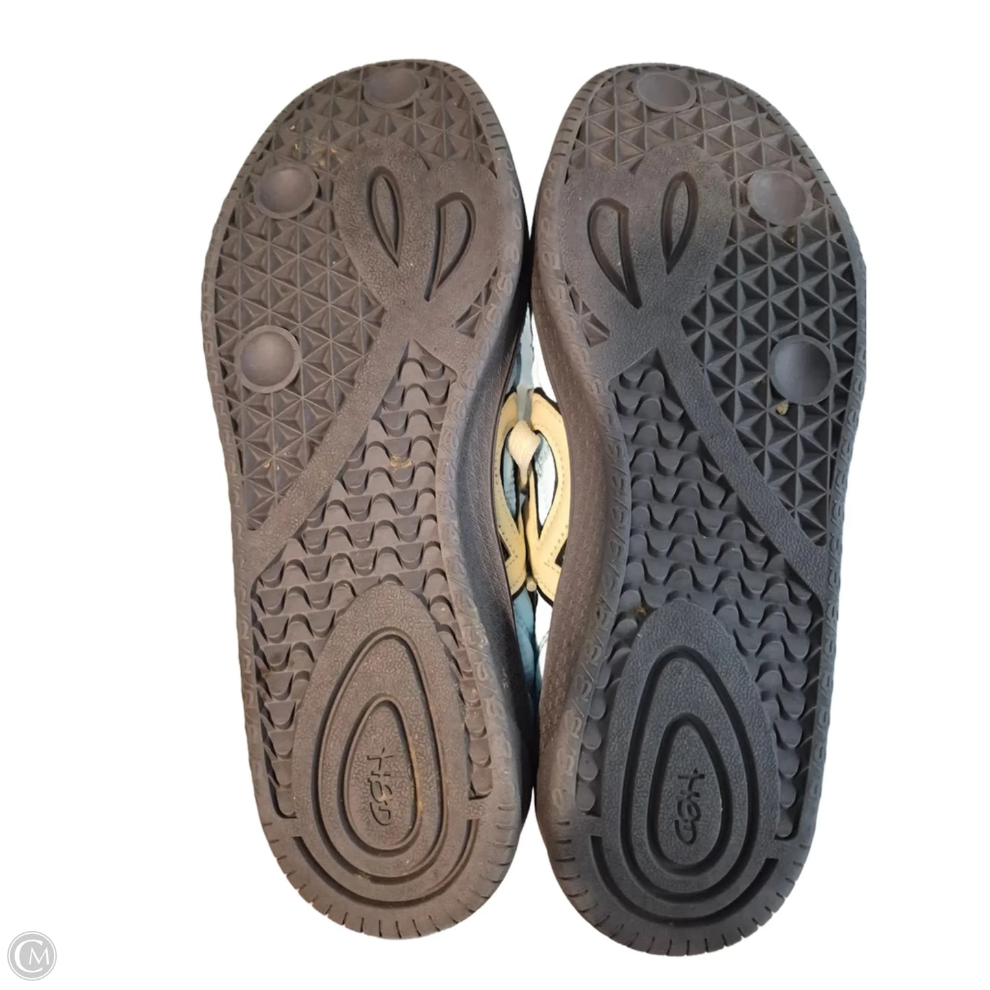 Shoes Sneakers By Clothes Mentor In Blue, Size: 9.5