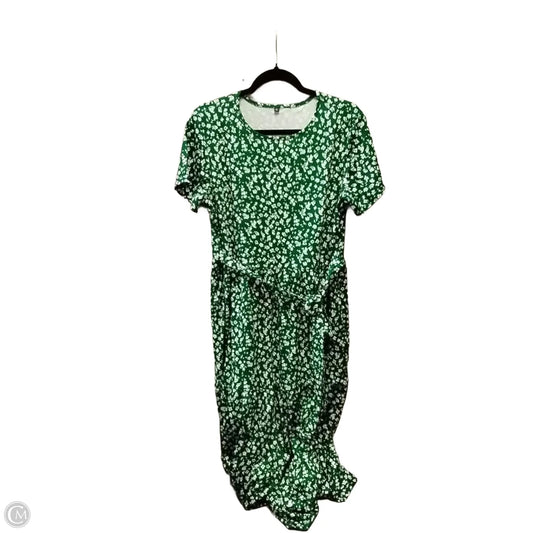 Dress Casual Maxi By Clothes Mentor In Floral Print, Size: Xl