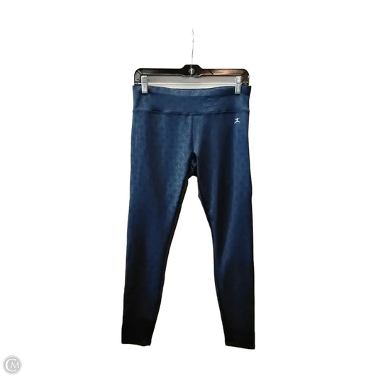 Athletic Leggings By Danskin In Blue, Size: S
