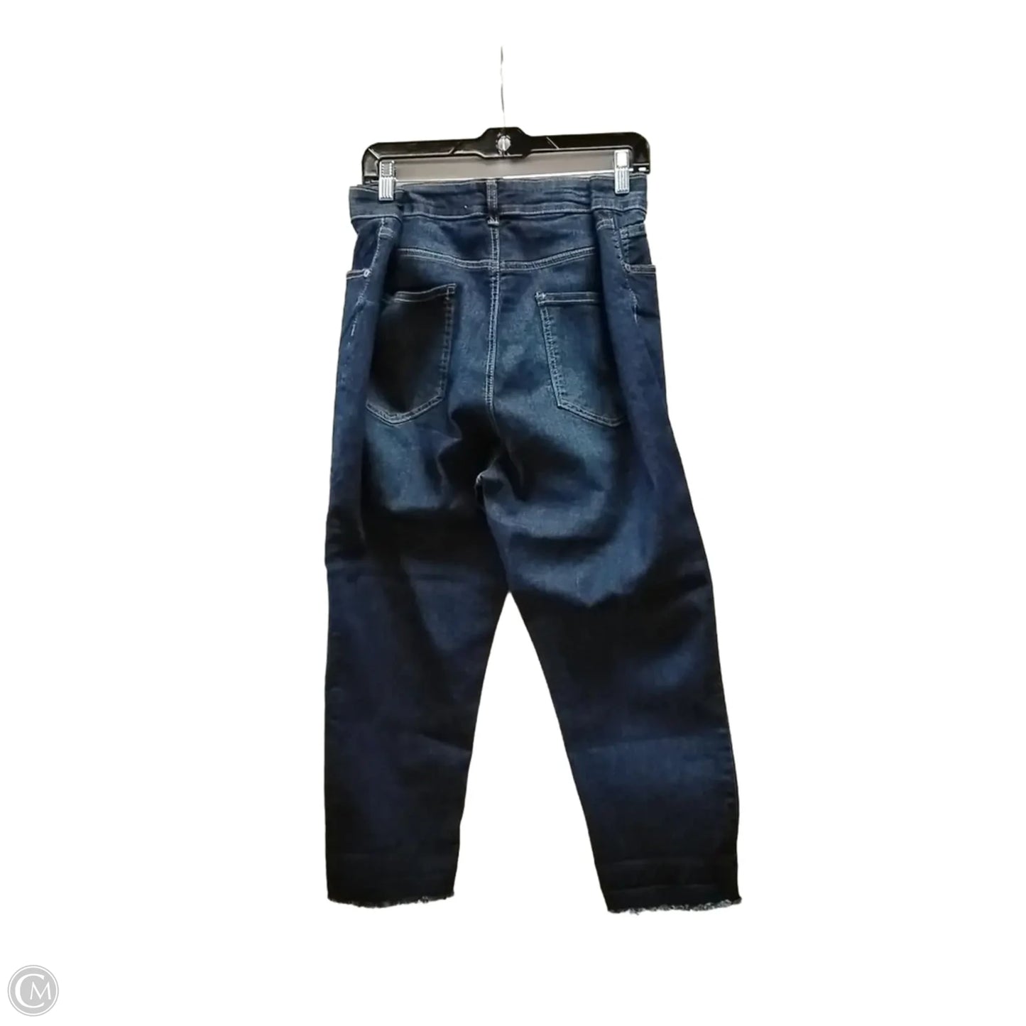 Jeans Cropped By Clothes Mentor In Blue, Size: 24w