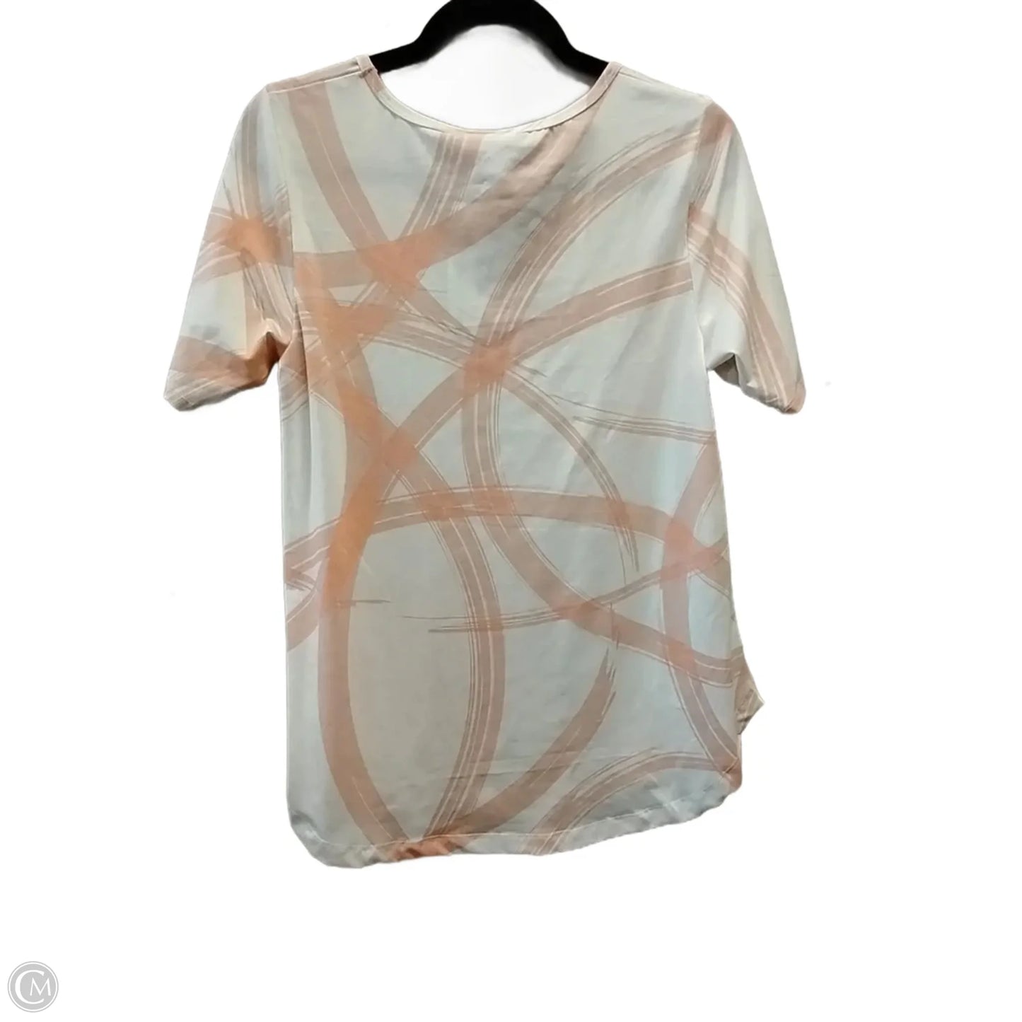 Top Short Sleeve By Lularoe In Peach, Size: Small