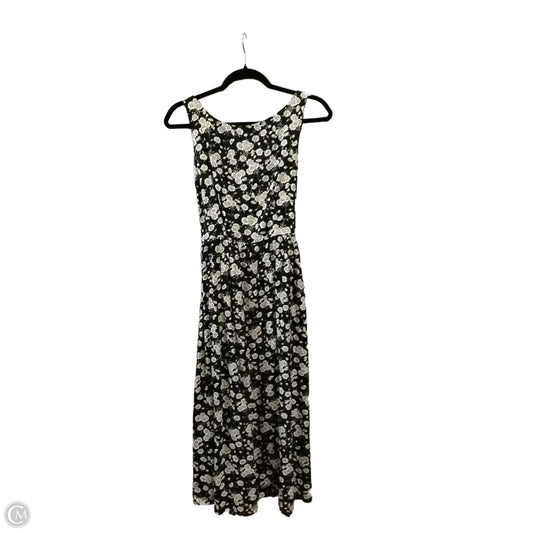 Dress Casual Midi By Karin Stevens In Floral Print, Size: M