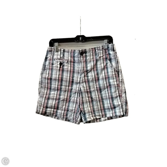 Shorts By Faded Glory In Plaid Pattern, Size: 6