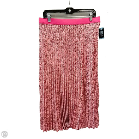Skirt Maxi By Vince Camuto In Red, Size: L