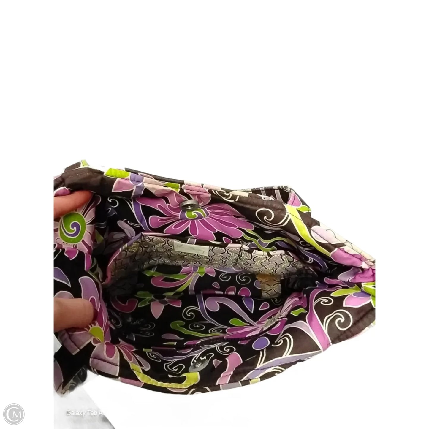 Handbag By Vera Bradley, Size: Medium
