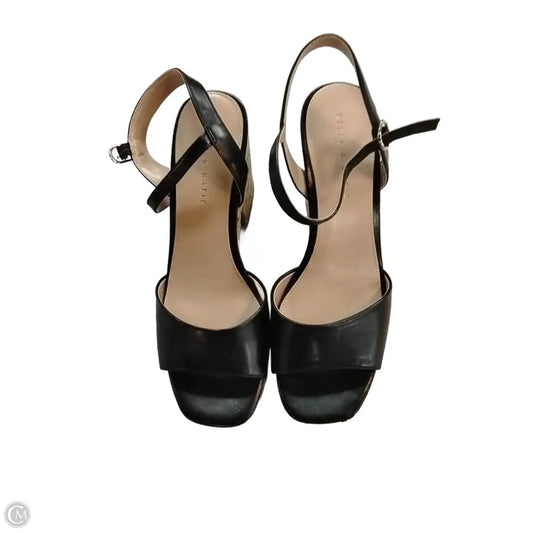 Shoes Heels Block By Kelly And Katie In Black, Size: 10