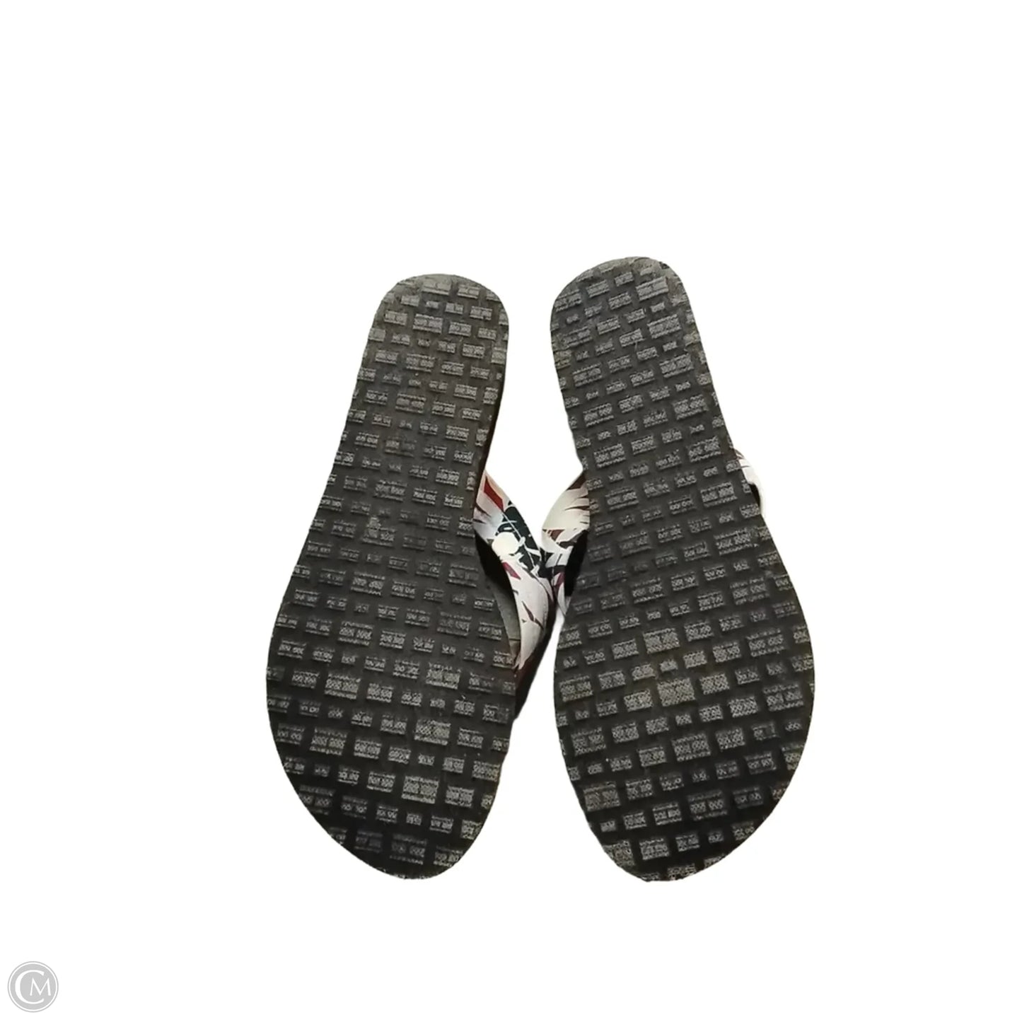 Sandals Flip Flops By Tommy Hilfiger In Blue, Size: 11