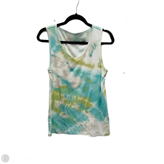 Tank Top By J. Jill In Tie Dye Print, Size: L