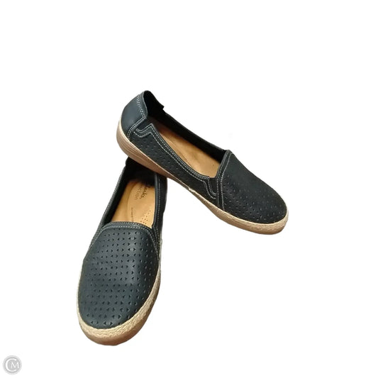 Shoes Sneakers By Clarks In Blue, Size: 6