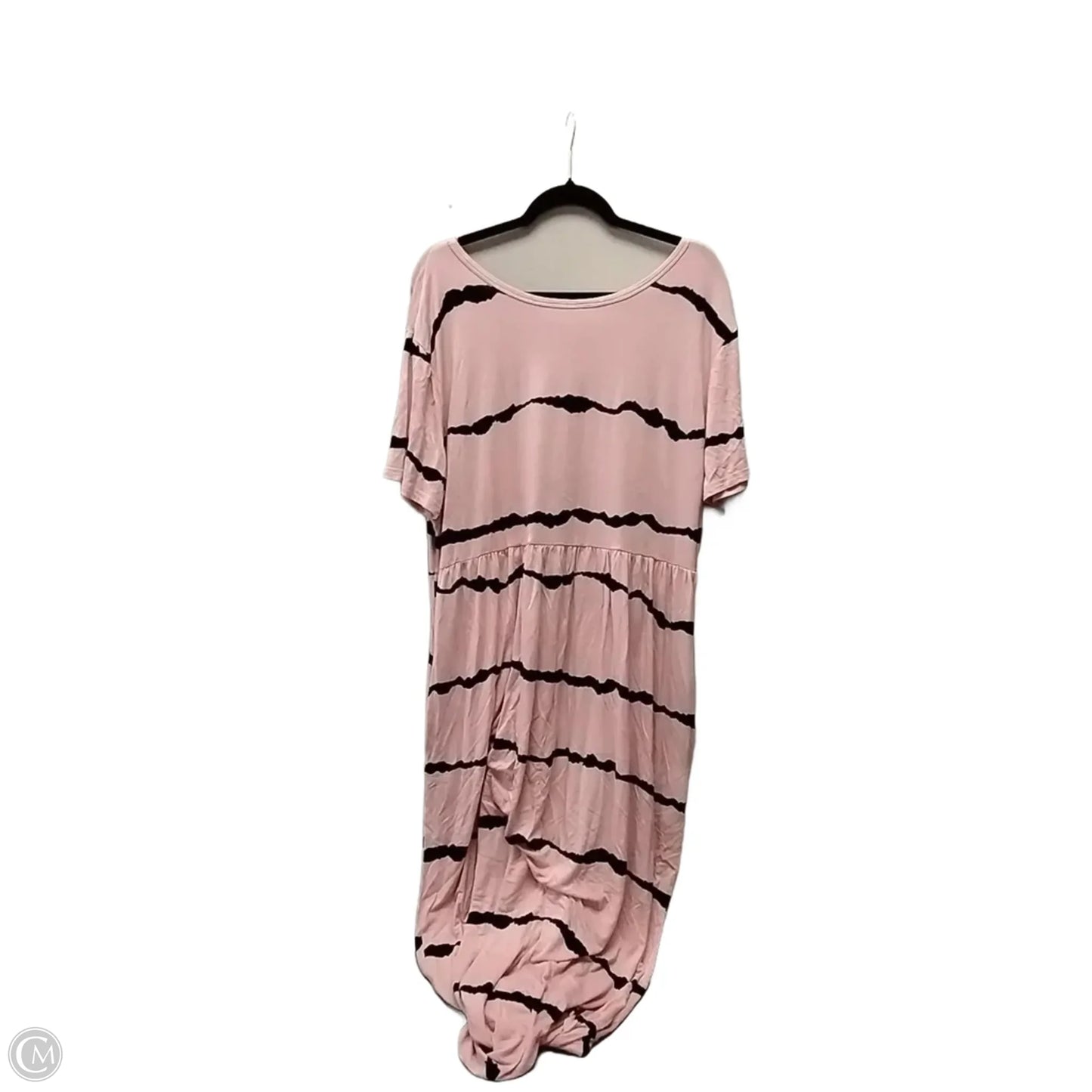 Dress Casual Maxi By Clothes Mentor In Striped Pattern, Size: 3x