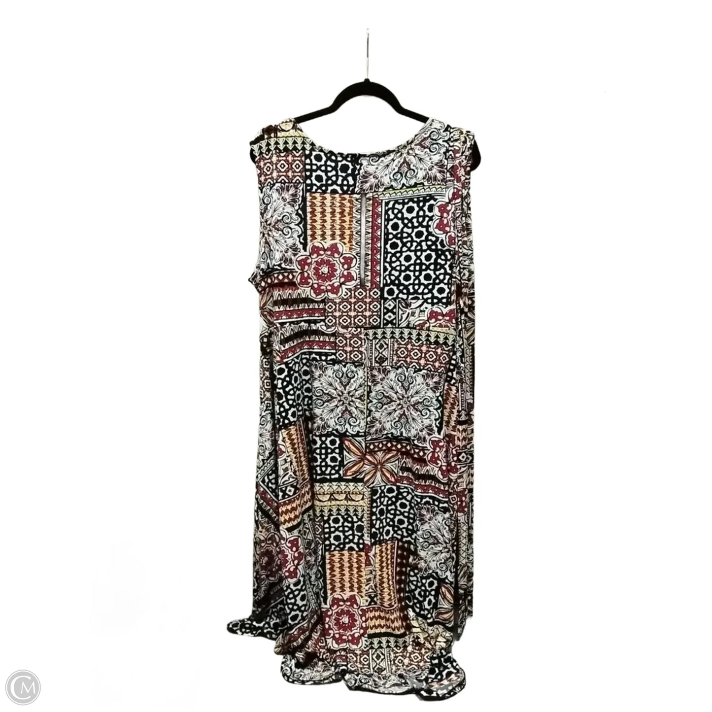 Dress Casual Maxi By Cj Banks In Geometric Pattern, Size: 1x
