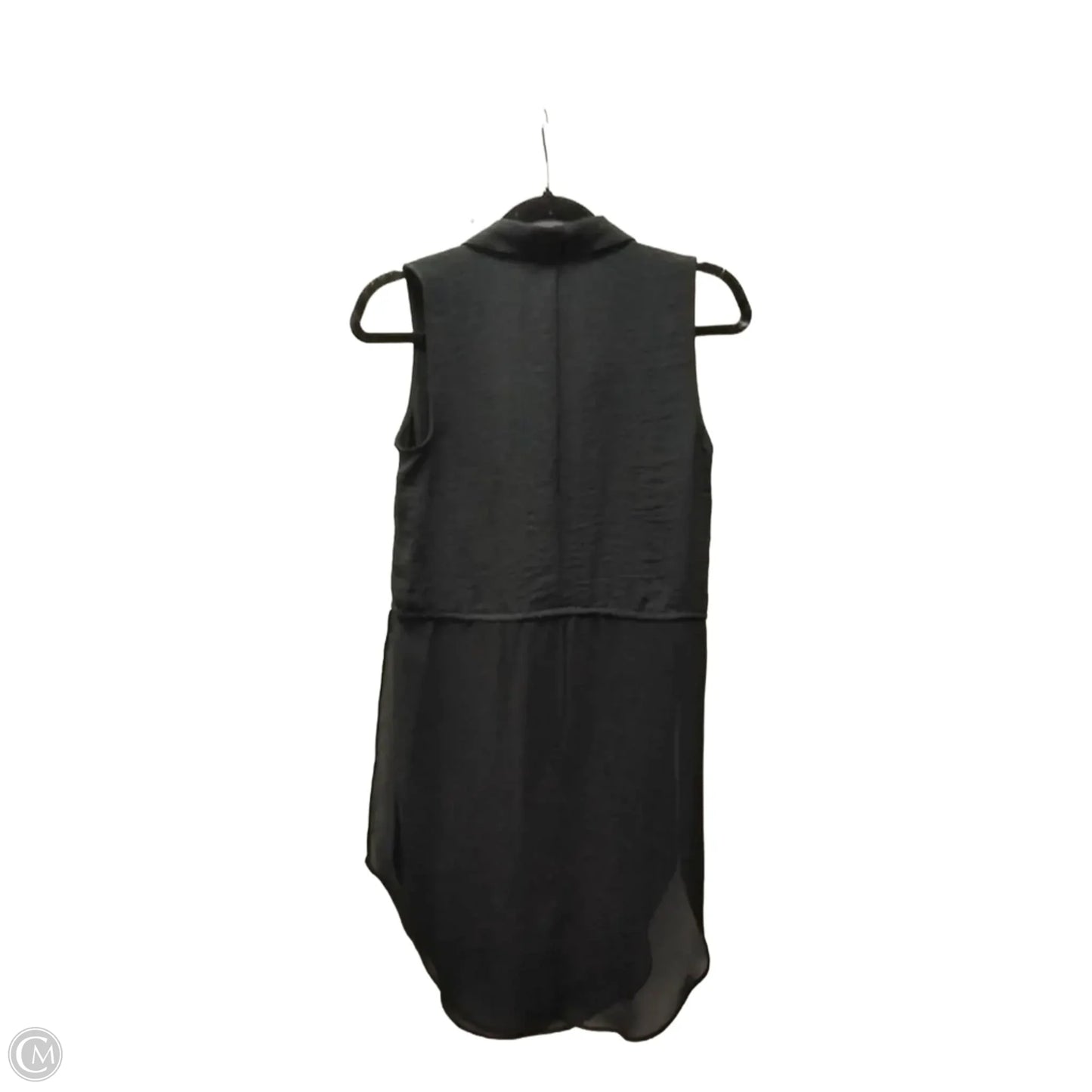 Blouse Sleeveless By Bcbg In Black, Size: Xxs