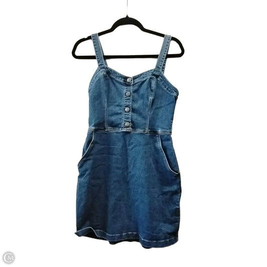 Dress Casual Short By Hollister In Blue, Size: M