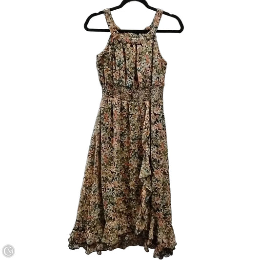Dress Casual Maxi By Cocomo In Floral Print, Size: S