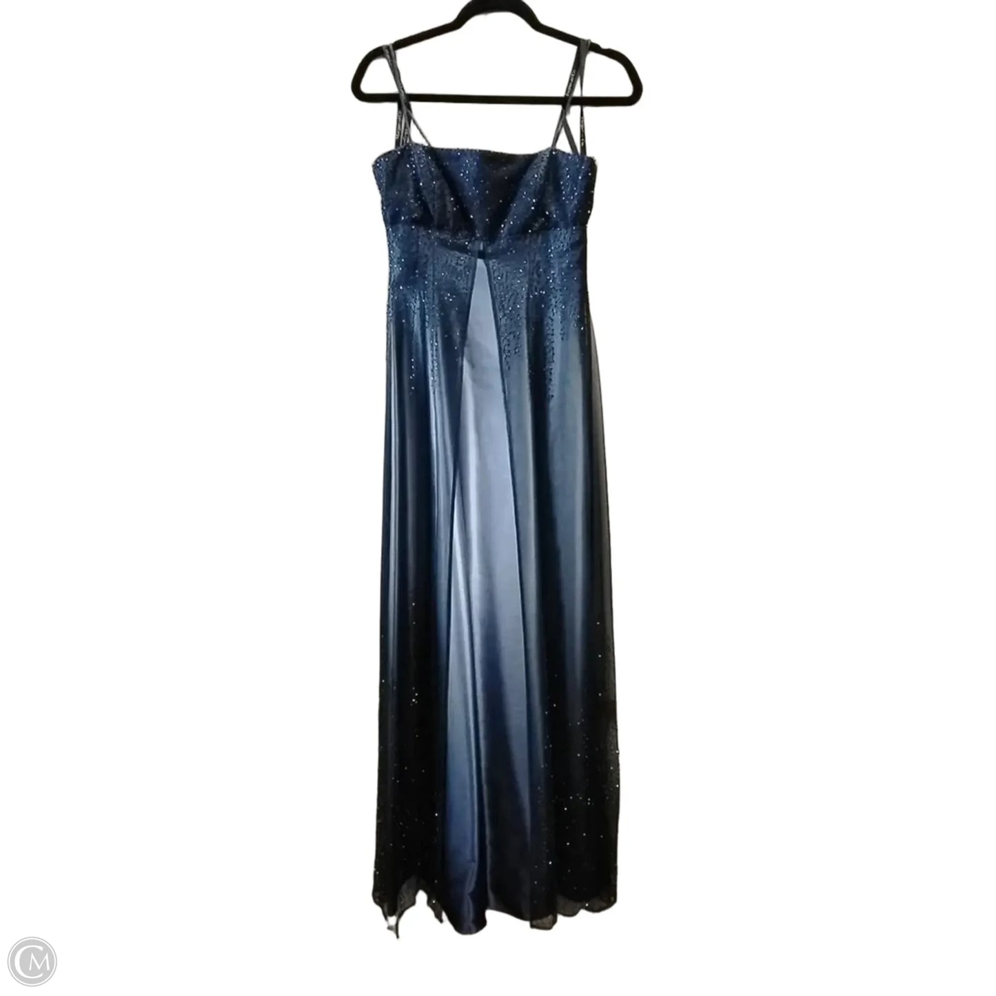 Dress Party Long By Cma In Blue, Size: S
