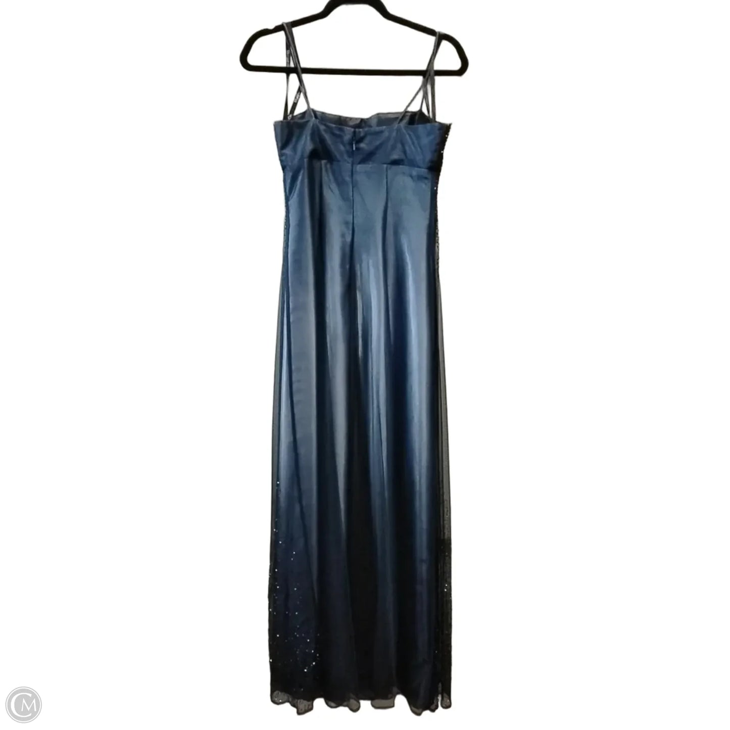 Dress Party Long By Cma In Blue, Size: S