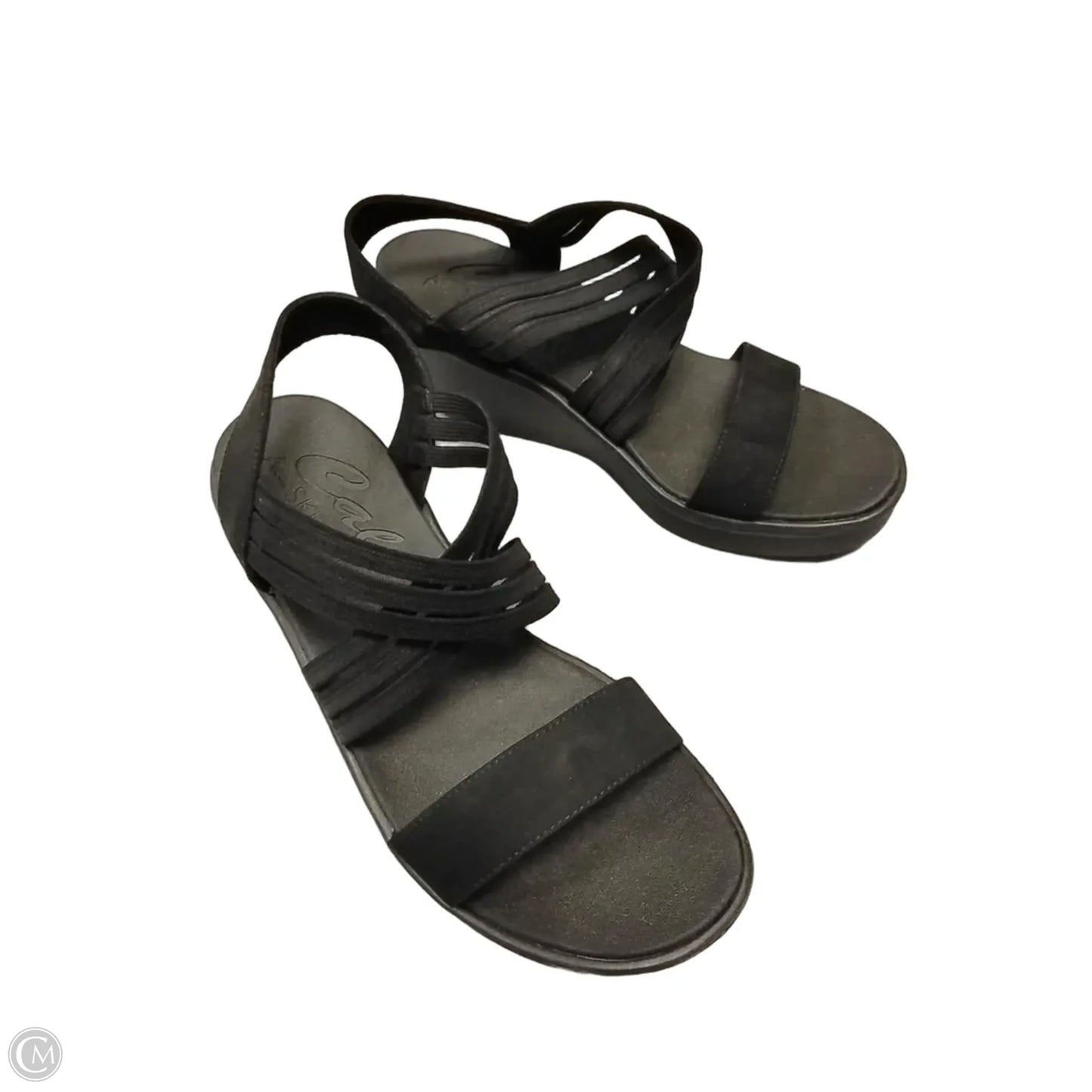 Sandals Flip Flops By Skechers In Black, Size: 10