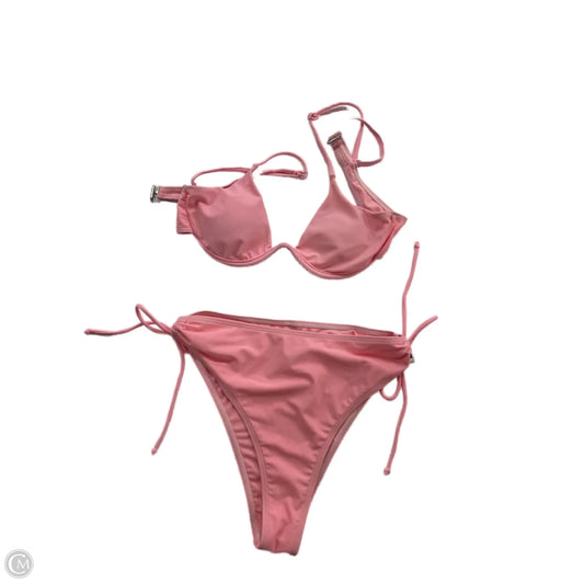 Swimsuit 2pc By Shein In Pink, Size: M