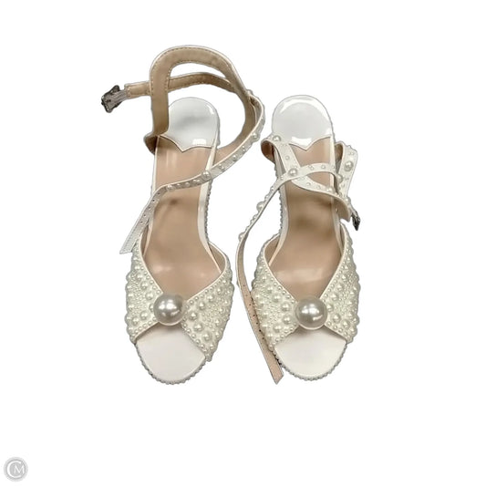 Shoes Heels Stiletto By Clothes Mentor In White, Size: 6.5