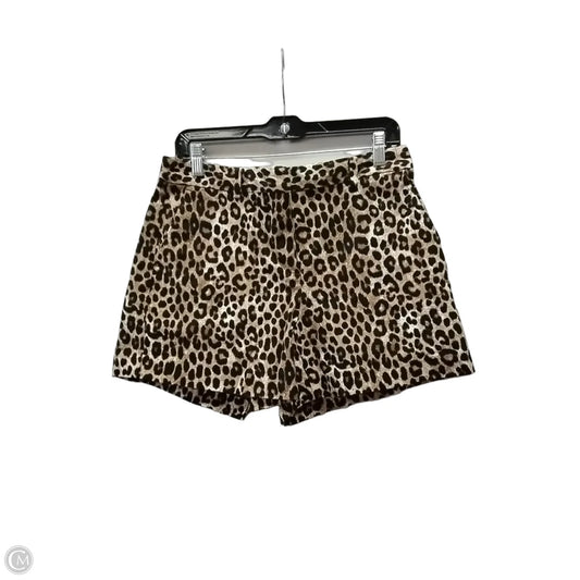 Shorts By Michael By Michael Kors In Animal Print, Size: 6