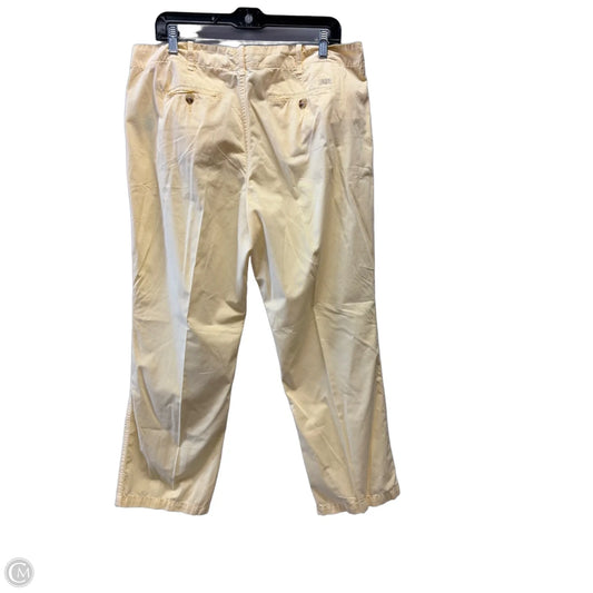 Pants Chinos & Khakis By Lauren By Ralph Lauren In Yellow, Size: 14
