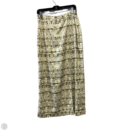 Skirt Maxi By Clothes Mentor In Yellow, Size: 14