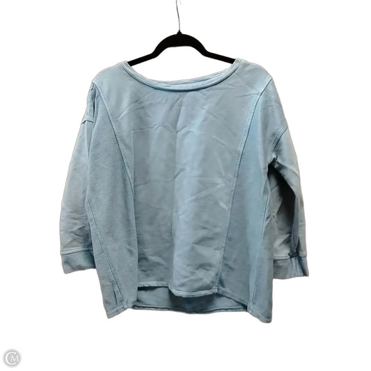 Sweatshirt Crewneck By J. Jill In Blue, Size: L