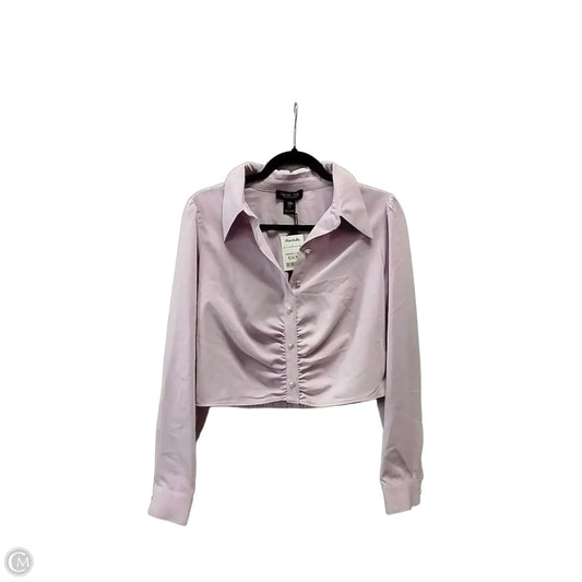 Top Long Sleeve By Rachel Zoe In Purple, Size: M